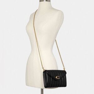 COACH Tammie Clutch Crossbody With Puffy Linear Quilting